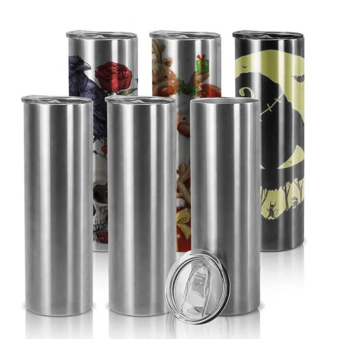 Tumbler 20oz / 600ml couleur Stainless INOX