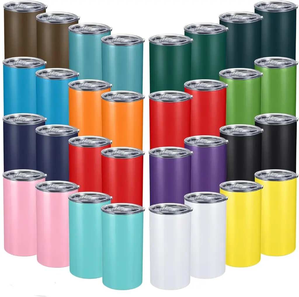 Tumbler 20oz / 600ml LARGE (Blanc)